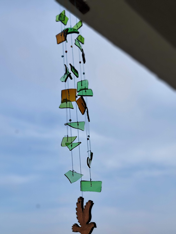 All upcycled windchime